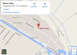 Routebeschrijving naar Marco Living